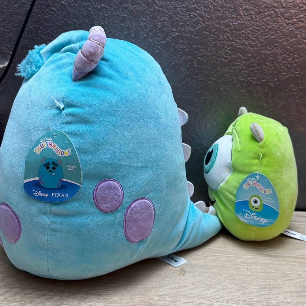 Mike and Sulley Squishmallows - Picture 2 of 8